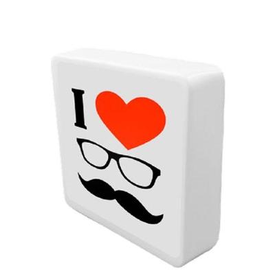 Luminária Usb Mini Pai: Ilumine Seu Espaço Com Charme E Estilo Bigodudo!
