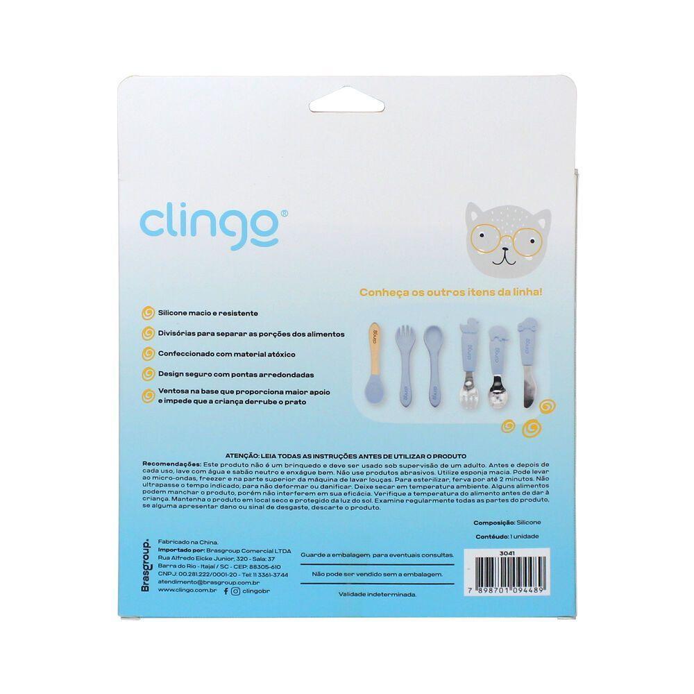 Prato De Silicone Infantil Com Divisórias - Seguro E Funcional Para Refeições - 2