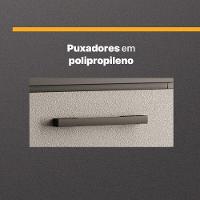 Balcão Aço Lavanderia Multiuso Multimóveis Cr6045 Cinza/pto - 2