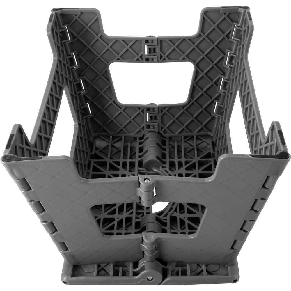 Banqueta Plástica Dobrável Cinza 220mm Vonder - 4