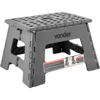 Banqueta Plástica Dobrável Cinza 220mm Vonder - 1