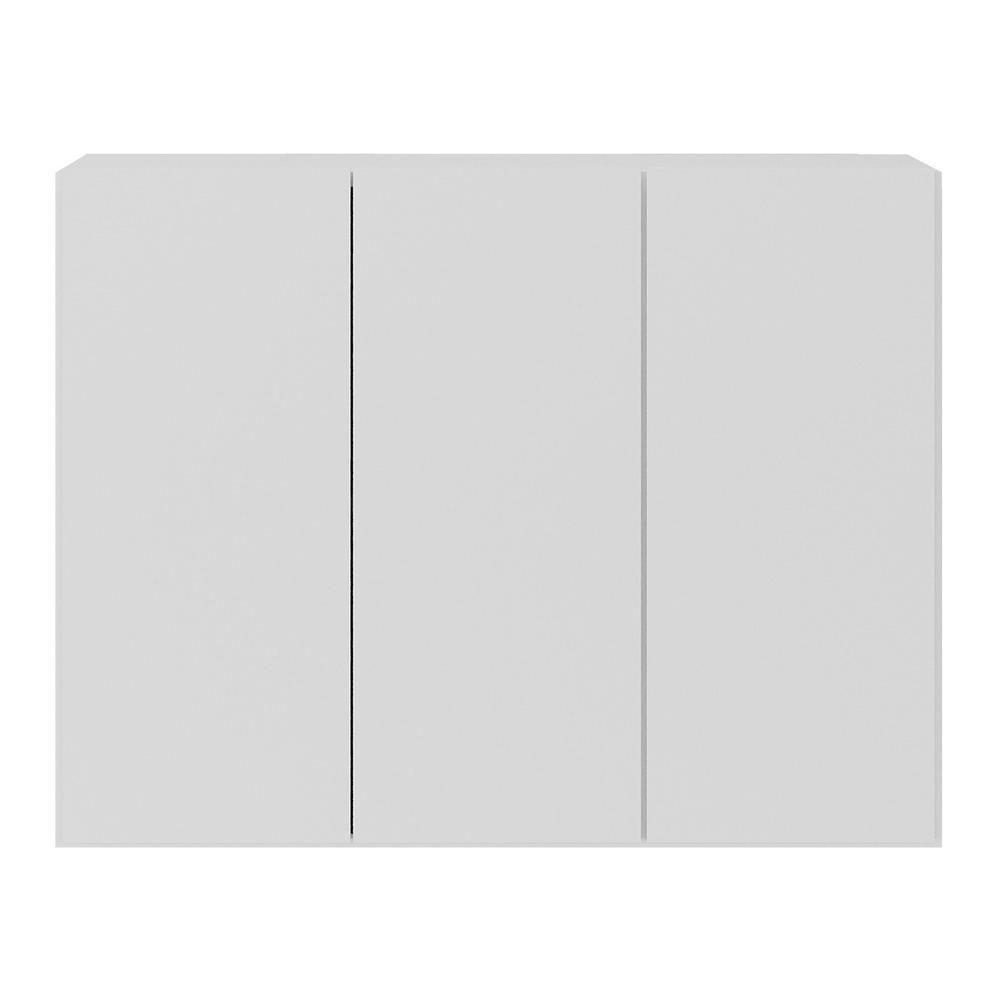 Armário Lavanderia Suspenso Com 3 Portas Multimóveis Mp5032 Branco - 3