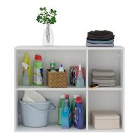 Armário Lavanderia Suspenso Com 3 Portas Multimóveis Mp5032 Branco