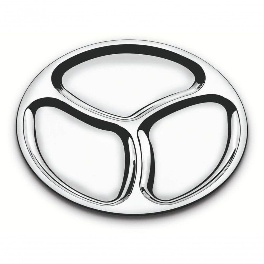 Prato Para Couvert Tramontina Utility Em Aço Inox - 1