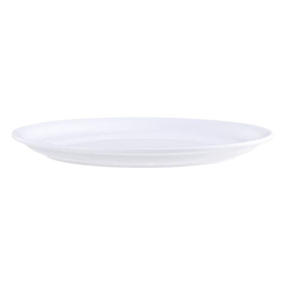 Prato Steak Tramontina Paula Em Porcelana Branca 31cm - 2