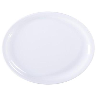 Prato Steak Tramontina Paula Em Porcelana Branca 31cm