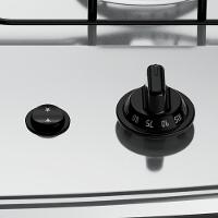 Fogão 5 Bocas Dako Supreme Mesa de Inox e Timer Bivolt - Preto - 6