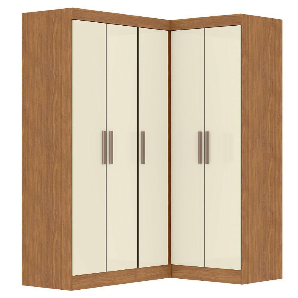 Quarto Modulado De Canto Madrid Com 5 Portas Maxel - 1