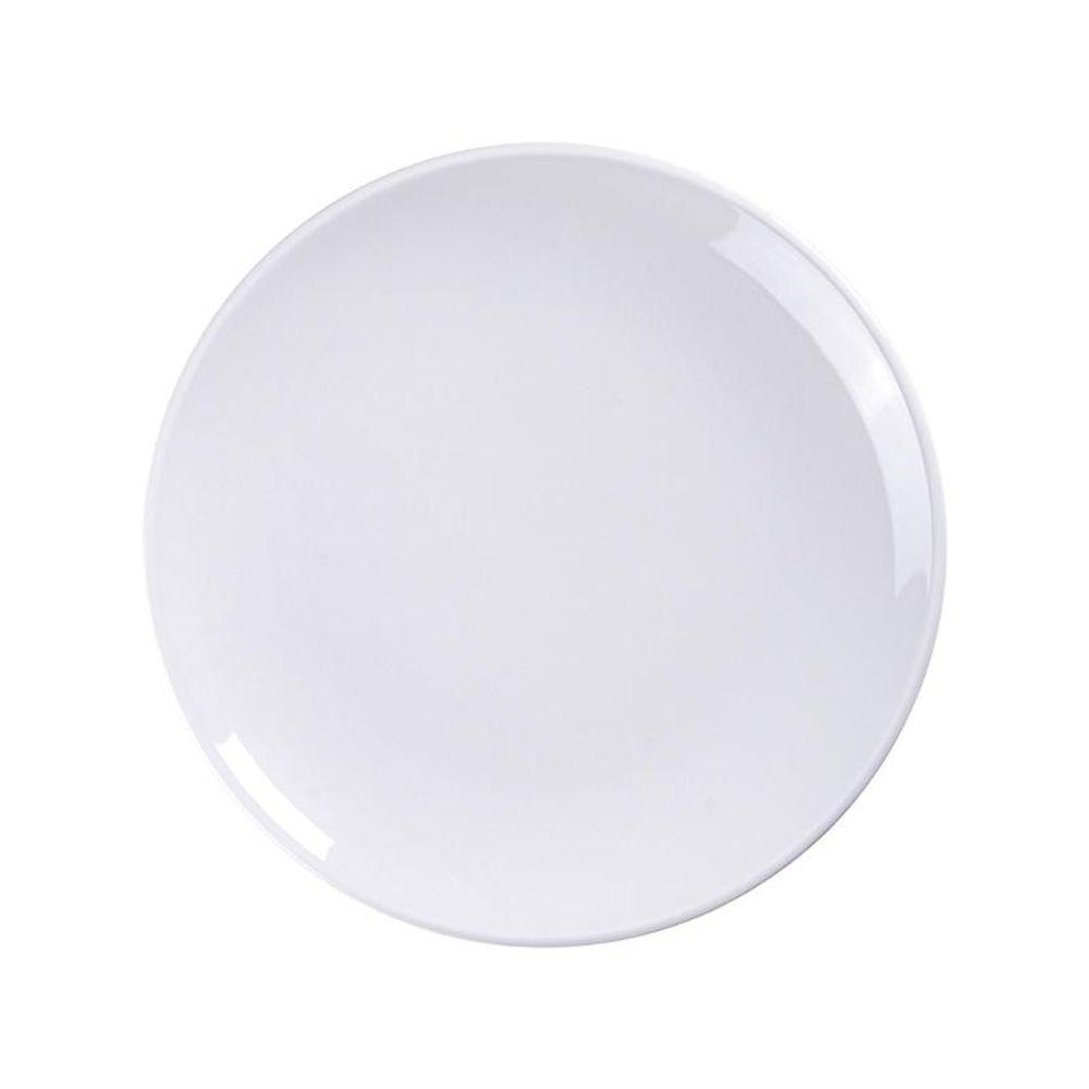 Prato Raso Tramontina Maxforce Em Porcelana Branca 27cm - 1