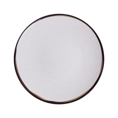 Prato Raso Tramontina Canyon 25cm Em Porcelana Decorada