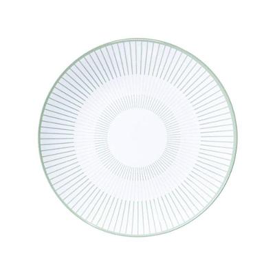 Prato Fundo Tramontina Lineare 21cm Em Porcelana Decorada