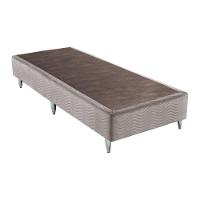 Base Camurça Bege Solteiro (88X188X30) Ortobom - 1