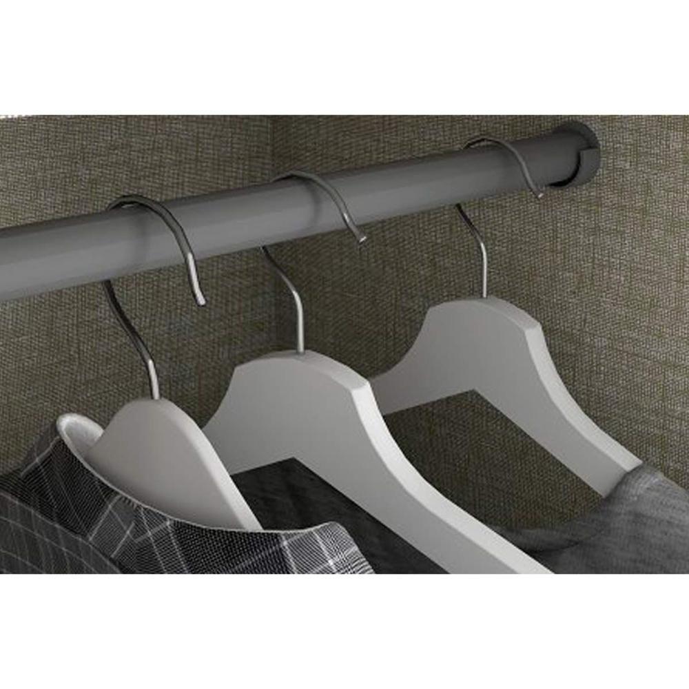 Guarda Roupa Casal 6 Portas E 3 Gavetas C/ Pés Caju Da136 Nature/off White - Henn - 5