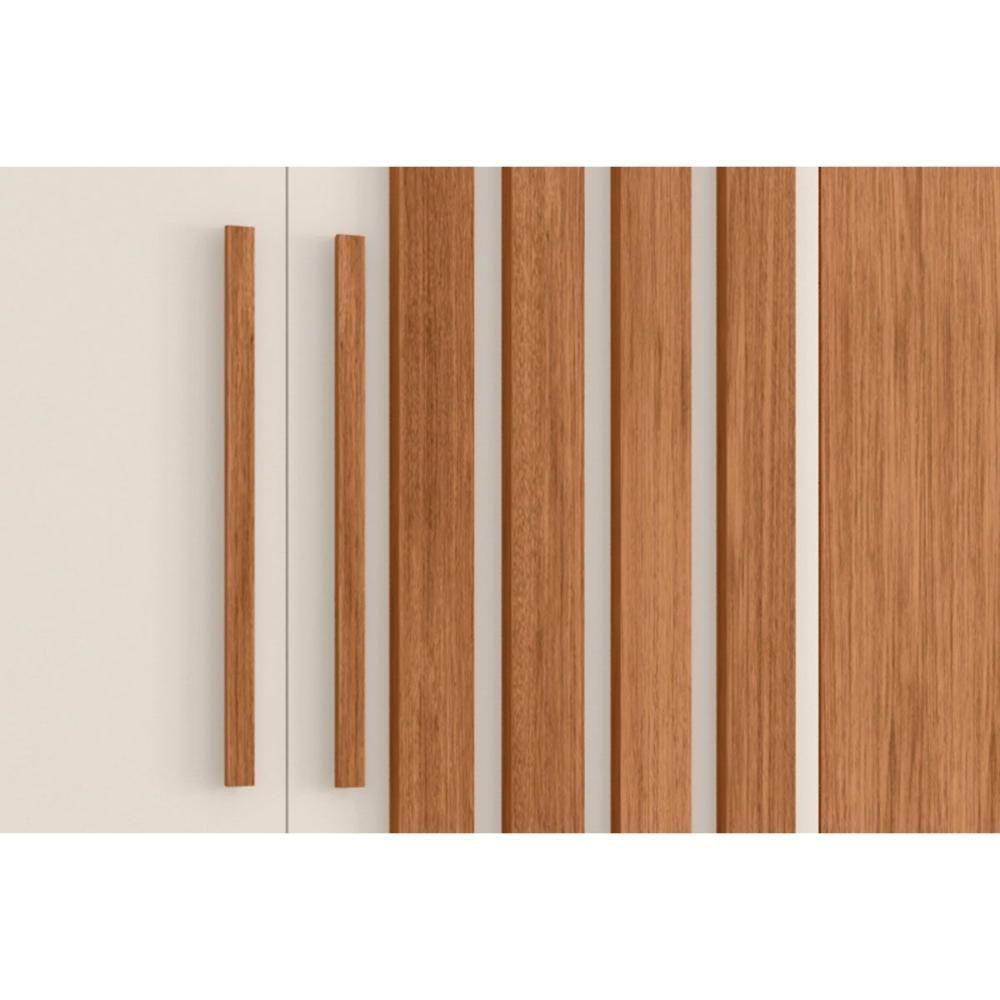 Guarda Roupa 5 Portas E 2 Gavetas Sophia Freijo/off White - Caemmun - 5