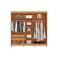 Guarda Roupa 5 Portas E 2 Gavetas Sophia Freijo/off White - Caemmun