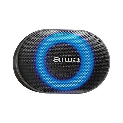Caixa de Som Bluetooth Aiwa AWS-SP-06-B 10W Bivolt com Entrada USB e Micro SD IPX6
