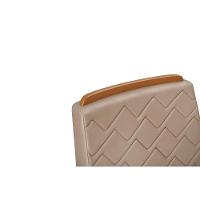 Cadeira Sala De Jantar Lidia Kit 2 Un Freijo/linho Neve Bege - Dj Móveis - 3