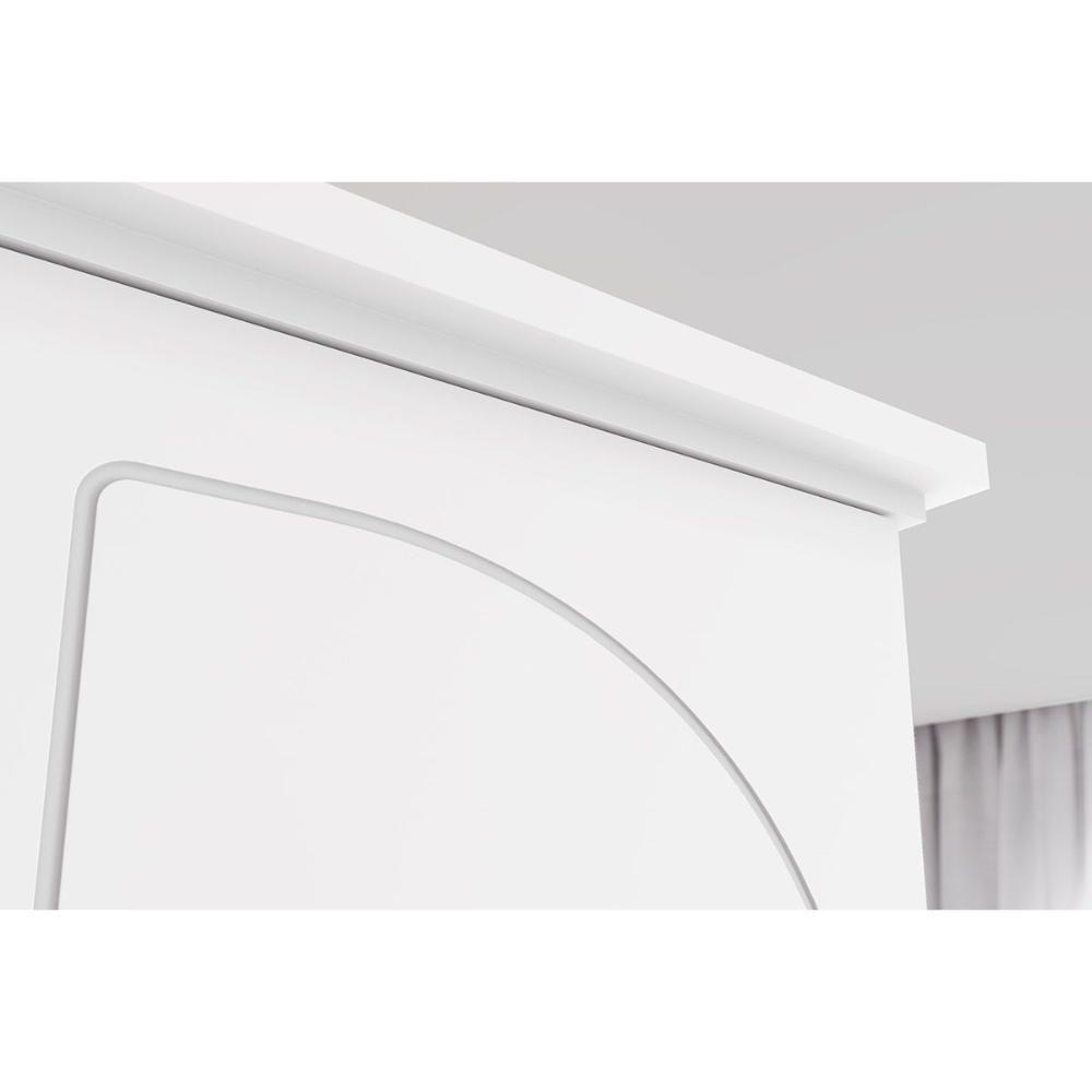 Guarda Roupa Casal 6 Portas E 6 Gavetas C/ Pés Americano Prime Branco - Henn - 6
