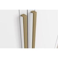 Guarda Roupa Casal 6 Portas E 6 Gavetas C/ Pés Americano Prime Branco - Henn - 5