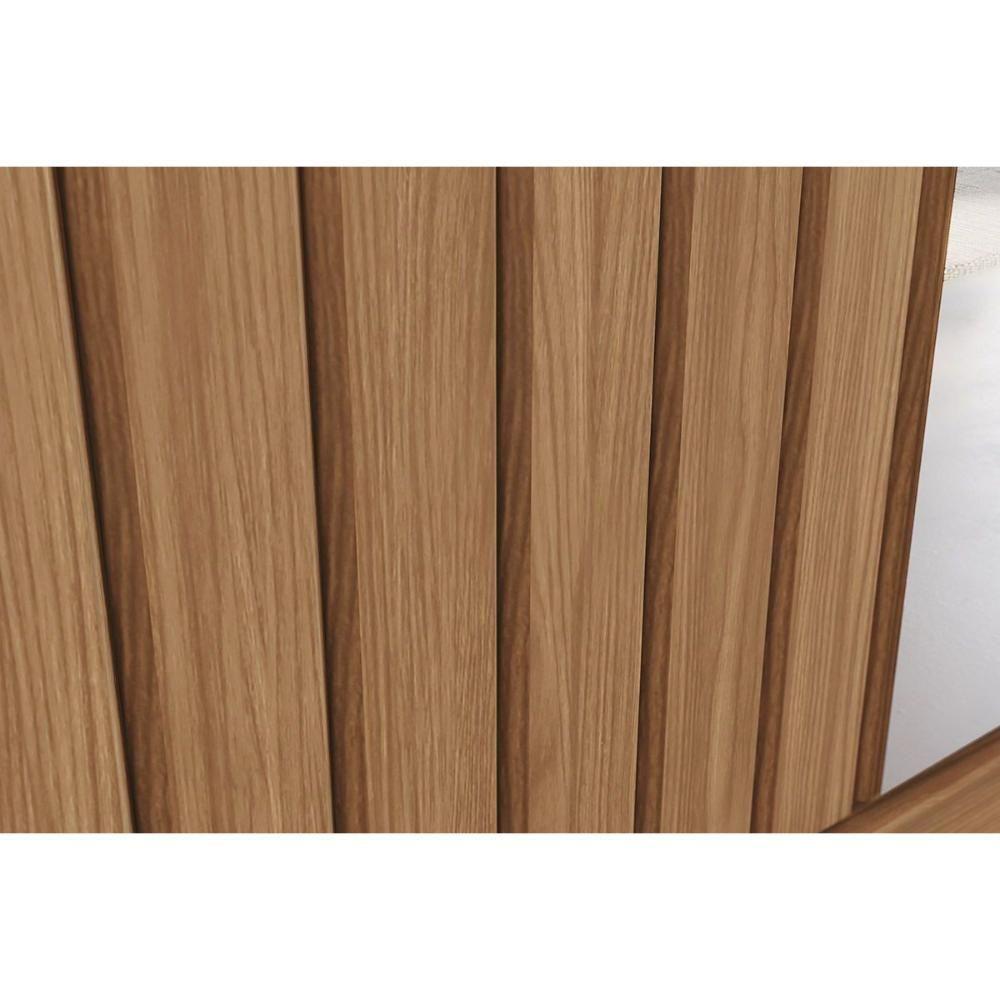 Guarda Roupa Solteiro 2 Portas De Correr (1 C/ Espelho) E 4 Gavetas C/ Pés Vasti Nature/off White - Henn - 7