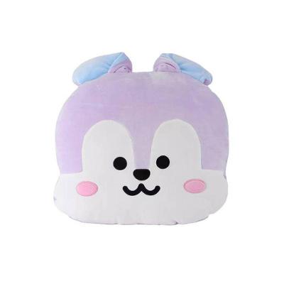 Almofada Que Vira Manta Infantil 2 Em 1 Bt21 Mang K-pop
