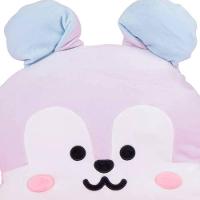 Almofada Que Vira Manta Infantil 2 Em 1 Bt21 Mang K-pop - 4