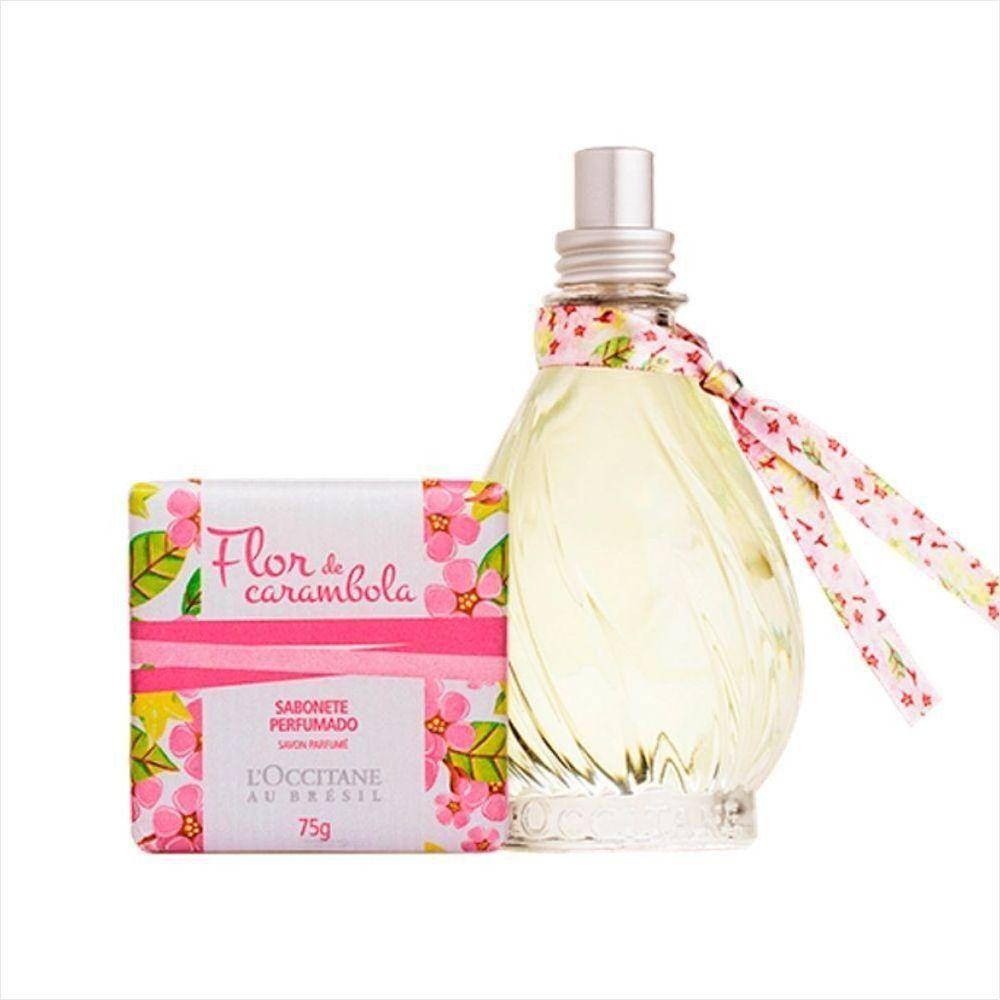 Kit L'occitane Carambola Colônia + Sabonete Perfumado - 6