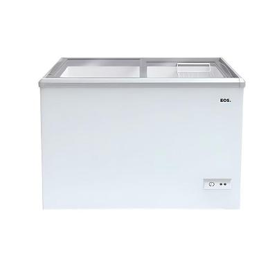 Freezer Expositor Horizontal Dupla Ação 410 Litros Eco Gelo Tampa De Vidro EEH500XX Eos 220V