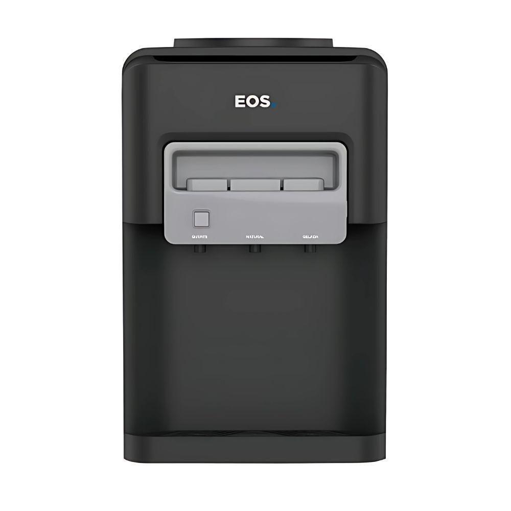 Bebedouro Agua Quente Natural E Gelada Eletrônico Preto Galão Mineralle EBE06QP 220V - 2