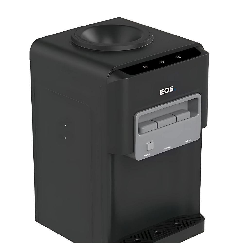 Bebedouro Agua Quente Natural E Gelada Eletrônico Preto Galão Mineralle EBE06QP 220V - 3