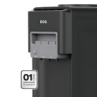 Bebedouro Agua Quente Natural E Gelada Eletrônico Preto Galão Mineralle EBE06QP 220V