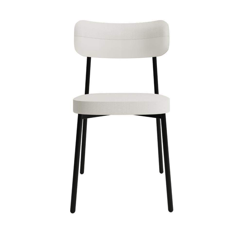 Cadeira Alloa Fixa Com 4 Pés 50 X 44,7 X 83,8 Cm Com 1 Un. Corriente Palha - 4