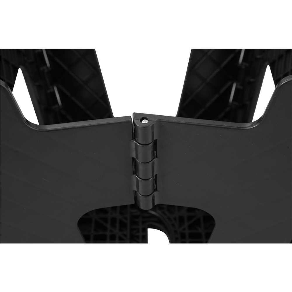 Banqueta Plástica Dobrável 360 Mm Preta Vonder - 9