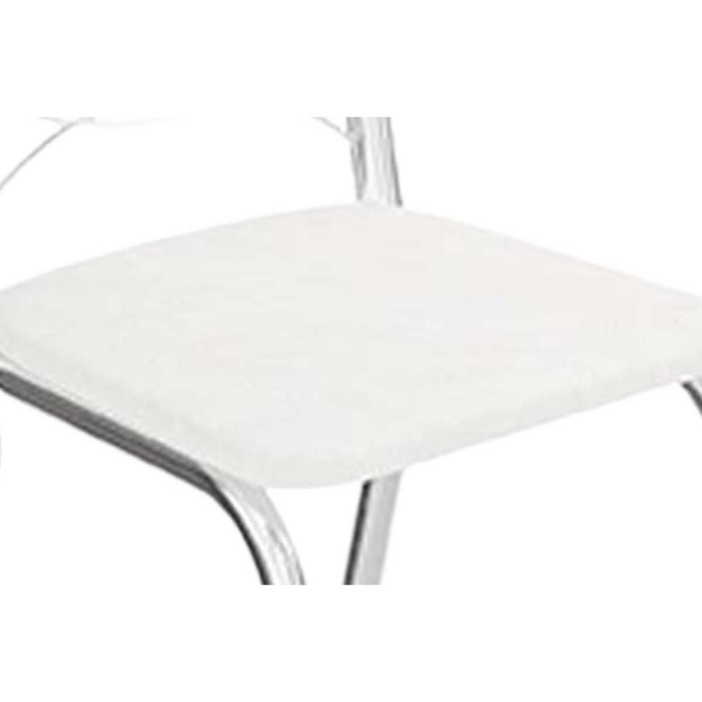 Cadeira Sala De Jantar Holanda 2c009cr Aço Kit 2 Un Cromado/suede Escuro - Kappesberg - 3