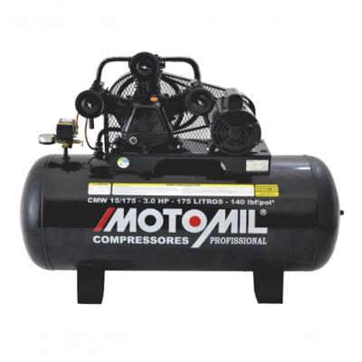 Compressor 140lbs 3hp Monofásico 127- Cmw-15-175 Motomil 220V