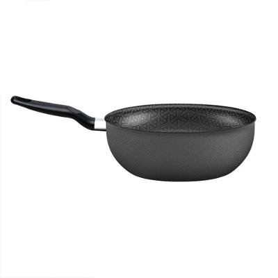 Frigideira Wok Rochedo Robusta 25cm Grafite Grafite