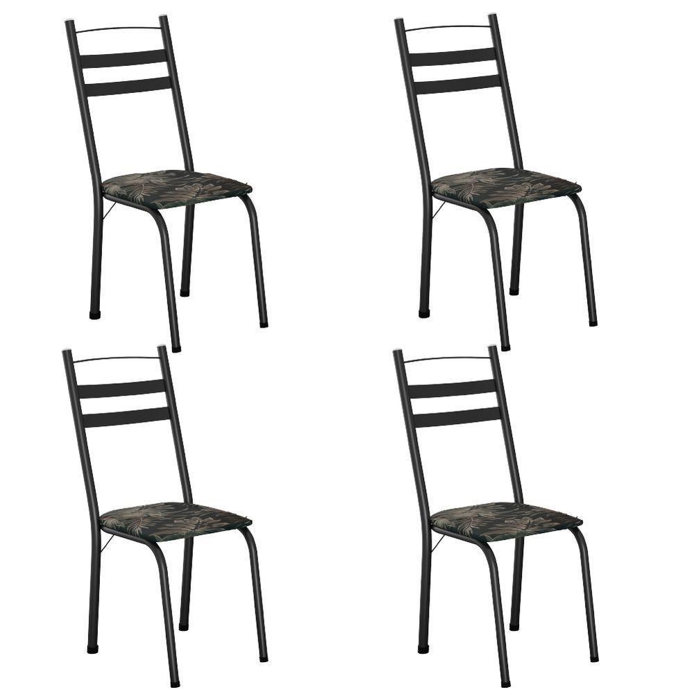 Conjunto Com 4 Cadeiras Leia Artefamol - 1