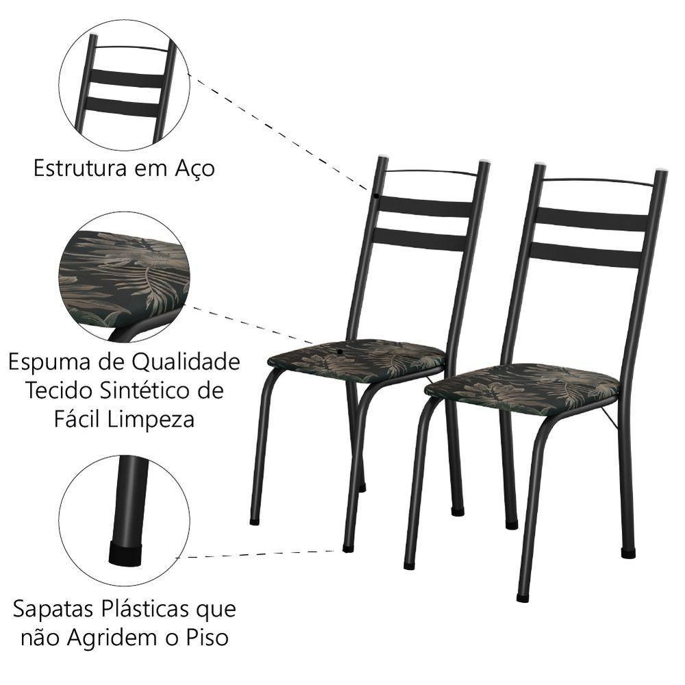 Conjunto Com 4 Cadeiras Leia Artefamol - 3