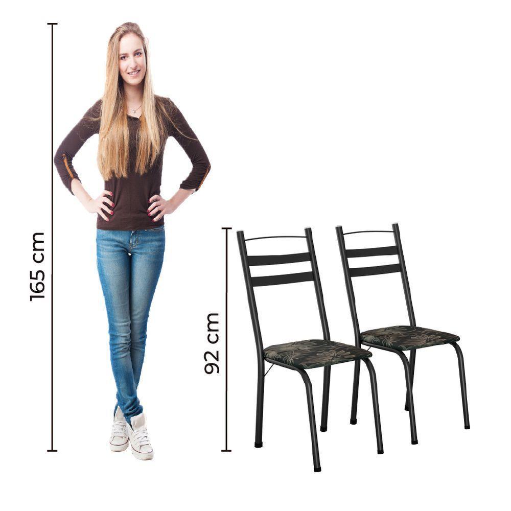 Conjunto Com 4 Cadeiras Leia Artefamol - 4