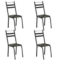 Conjunto Com 4 Cadeiras Leia Artefamol - 1