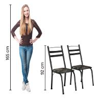 Conjunto Com 4 Cadeiras Leia Artefamol - 4