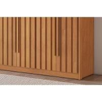 Guarda Roupa Casal 6 Portas Ripadas E 6 Gavetas Portugal Cinamomo - Conquista - 7