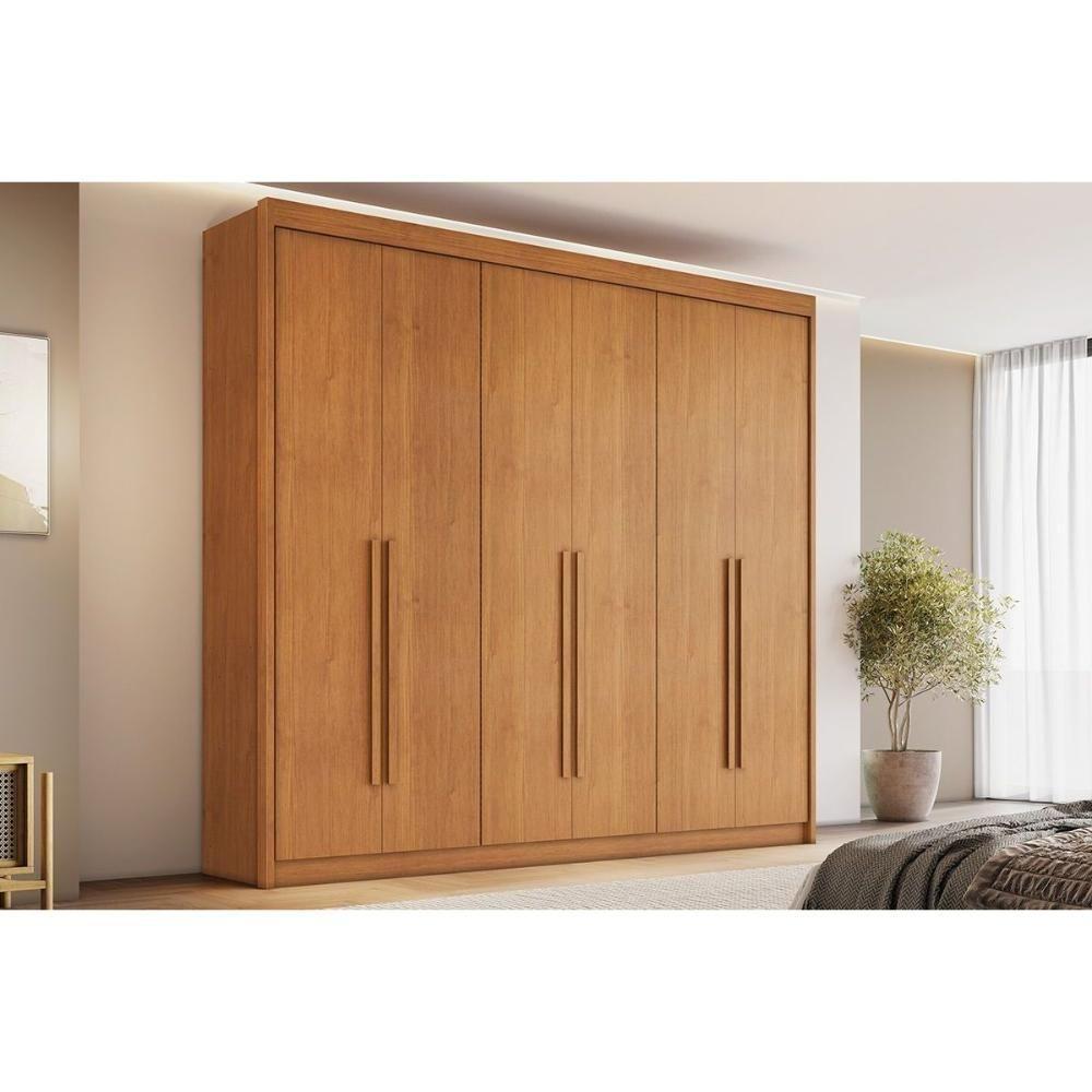 Guarda Roupa Casal 6 Portas E 6 Gavetas Santiago Cinamomo - Conquista - 1