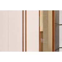 Guarda Roupa Casal 6 Portas E 6 Gavetas C/ Vidro Reflecta Octavius Freijo/off White - Caemmun - 6