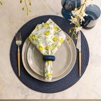 Guardanapo Copa E Cia 4 Peças Home 45x45cm Estampado Siciliano - 2