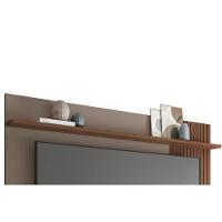 Home P/ Tv Até 65 Pol Jade Ripada 180x183cm Fendi/havana - Caemmun