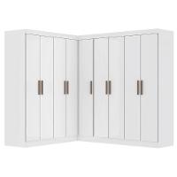 Quarto Modulado De Canto Madrid Com 9 Portas Maxel - 2