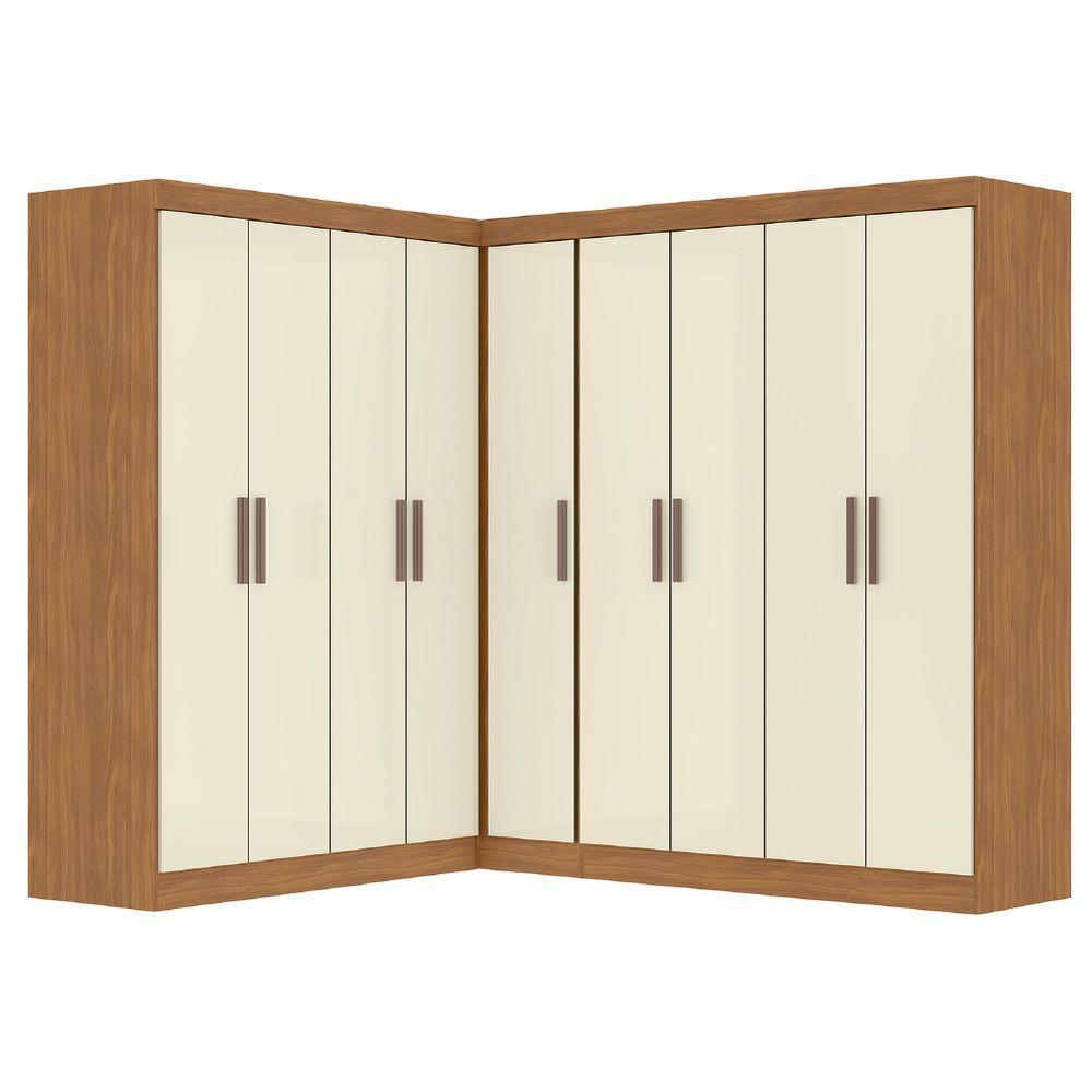 Quarto Modulado De Canto Madrid Com 9 Portas Maxel - 2