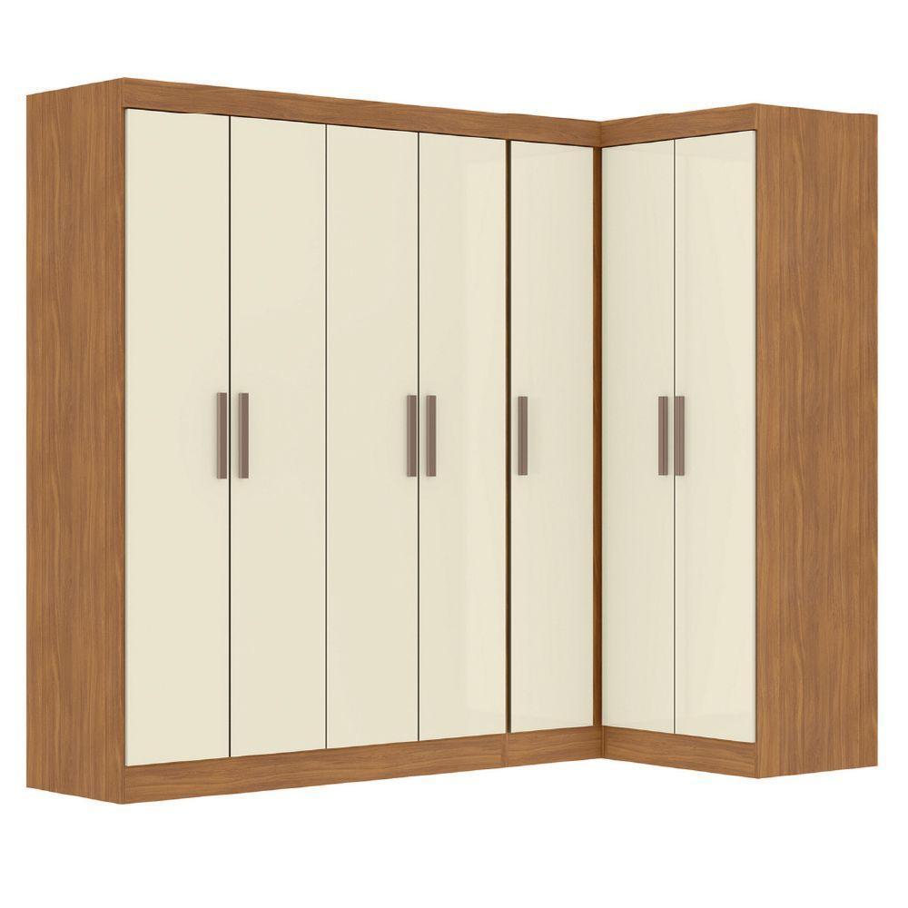 Quarto Modulado De Canto Madrid Com 7 Portas Maxel - 2
