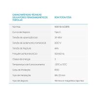 Mini Disjuntor 6KA MCB DP6-3C100 Tripolar 100A 3 Polos Bivolt